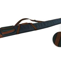 &eacute;tui fusil couzan 135 cm vert et marron avec poche bout renforce
