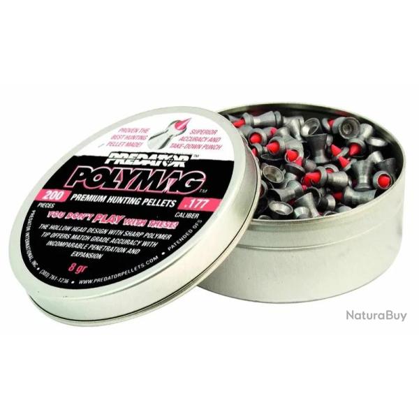 Plombs Prdator  tte pointue cal. 4,5 mm 4.5 mm