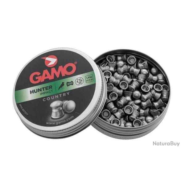 Plombs Hunter t�te ronde cal. 6,35 mm 6.35 mm