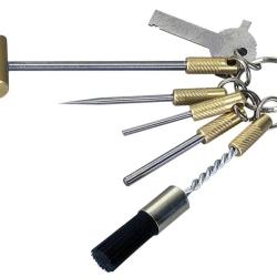 Set outils armes &agrave; silex