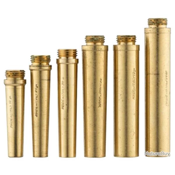 Set de 5 ou 6 becs verseurs Cal. .18 � .100 5 becs : .36/.45/.60/.72/.100 gr
