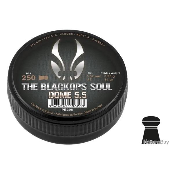 Plombs The Black Ops Soul DOME Cal 5.5 5,5 mm