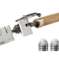 Lee pr&eacute;cision - Moule &agrave; balle &agrave; t&ecirc;te ronde double cavit&eacute; .45 Colt TL452-230-2R #90346