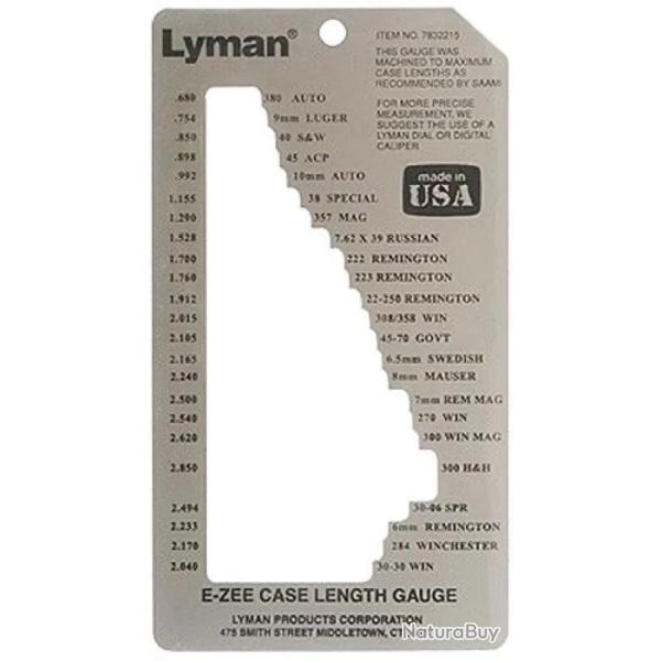 Lyman E-Zee Case Gauge