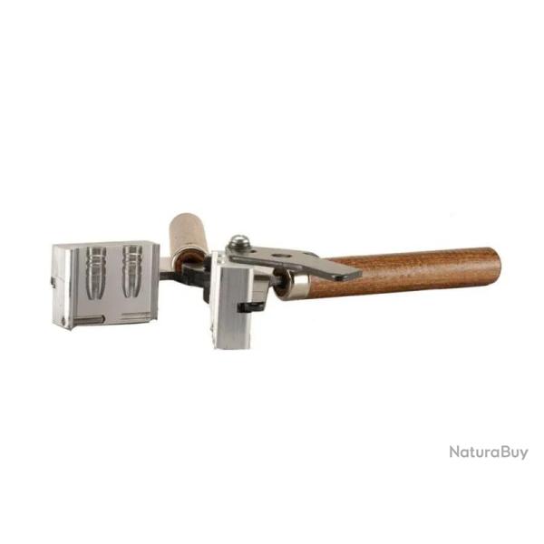 Lee pr�cision - Moule � balles Flat Nose double cavit� .375 Win Moule � double cavit� calibre .379 #