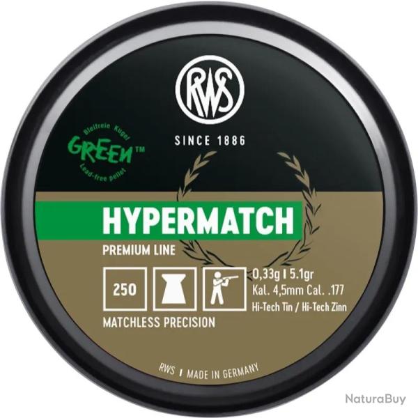 Plombs Rws Hypermatch 4,5mm