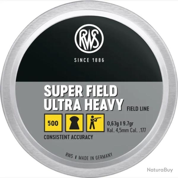Plombs S-Field Ultra Heavy 4.5mm