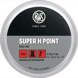 Plombs Rws Super H-Point 6,35mm