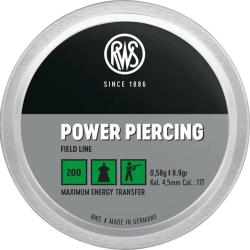 Plombs Rws Power Piercing 4,5mm