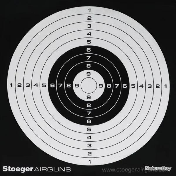 Cibles 14x14 cm Stoeger Airguns