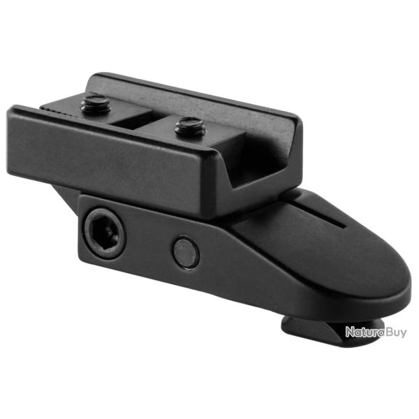 Pied avant pivotant pour embase Mak Rail ZM BH 13.5 Coude 34