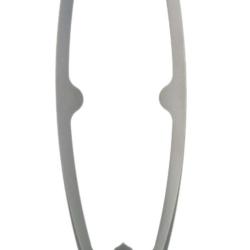 Plaque Squelette Entaillage Pointu Standard