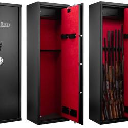 Coffre fort Rietti 10 armes à clefs - Parois 3 mm 8+2 armes à clefs