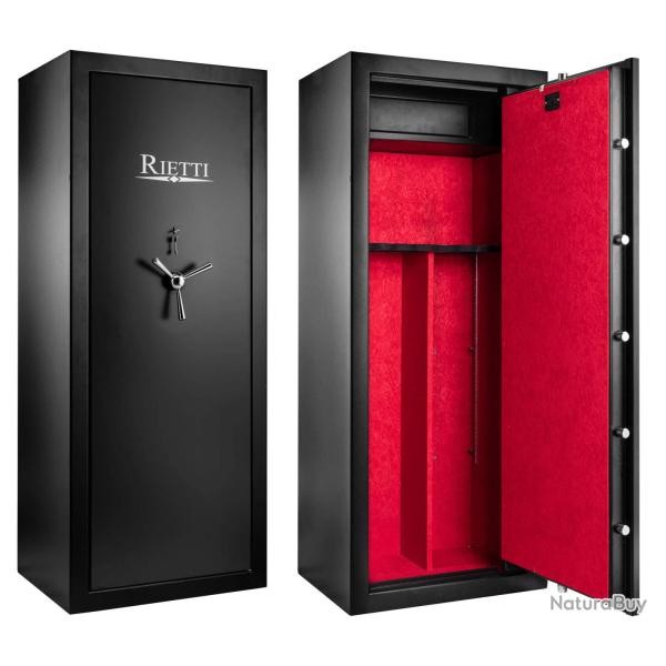 Coffre fort Rietti 23 armes � serrure � clef 23 armes � clefs
