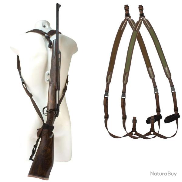 Bretelle n�opr�ne pour carabine Montagne Niggeloh Noir