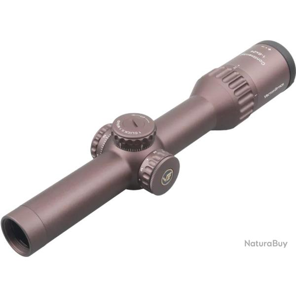 Lunette Vector Optics Continental X6 1-6x24 SFP Ret. BDC Tactical