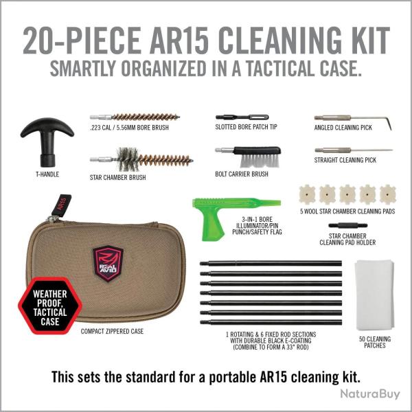 Trousse De Nettoyage Gun Boss Kit AR5 Real Avid