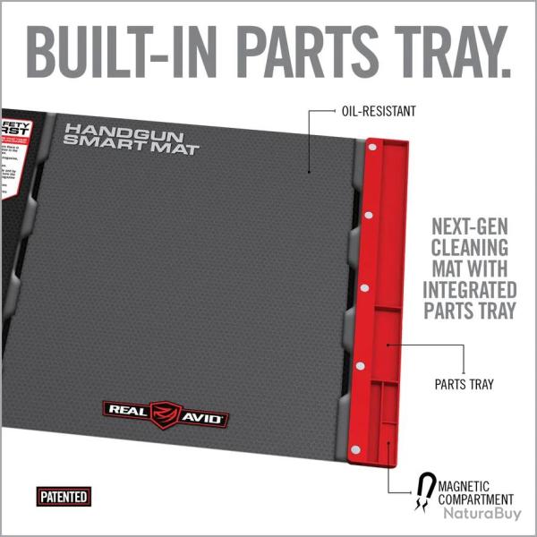 Tapis D'Entretien Smart Mat Armes De Poing
