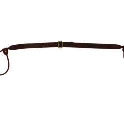 Bretelle Lasso Cuir Fleur Vachette Reglable