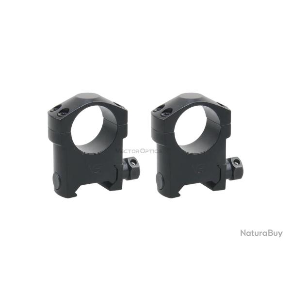 Colliers pour lunette Vector Optics 25,4 mm - Medium - Weaver Medium