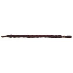 Bretelle pour arme cuir vieilli tress 8 brins Colombi