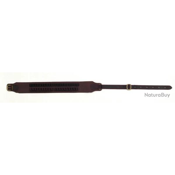 Cartouchiere 20 Balles Winchester cuir vieilli Colombi