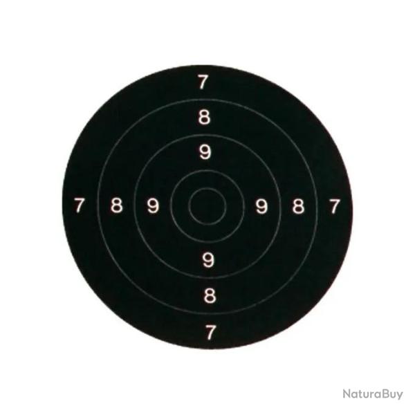Centre de cible 21x21cm x100