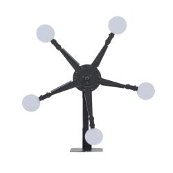 Cible étoile métal pour carabine à plomb
