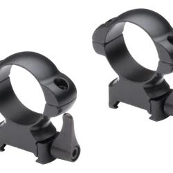 Colliers pour lunette Quick 30 mm - Haut - Weaver