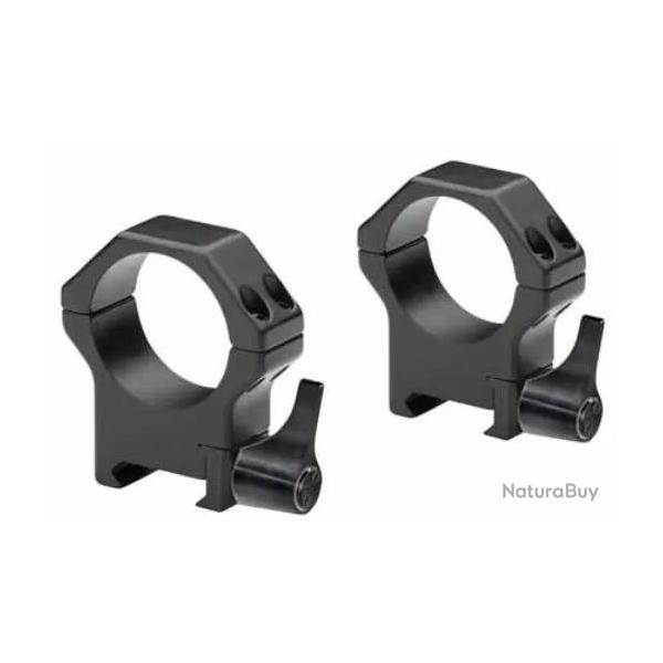 Colliers  levier pour lunette Contessa 30 mm - H 26 mm - Weaver