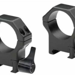 Colliers à levier pour lunette Contessa 30 mm - H 19 mm - Weaver