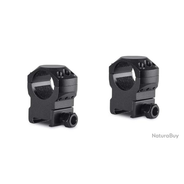 Colliers pour lunette Hawke Tactical 25,4 mm - Haut - Weaver
