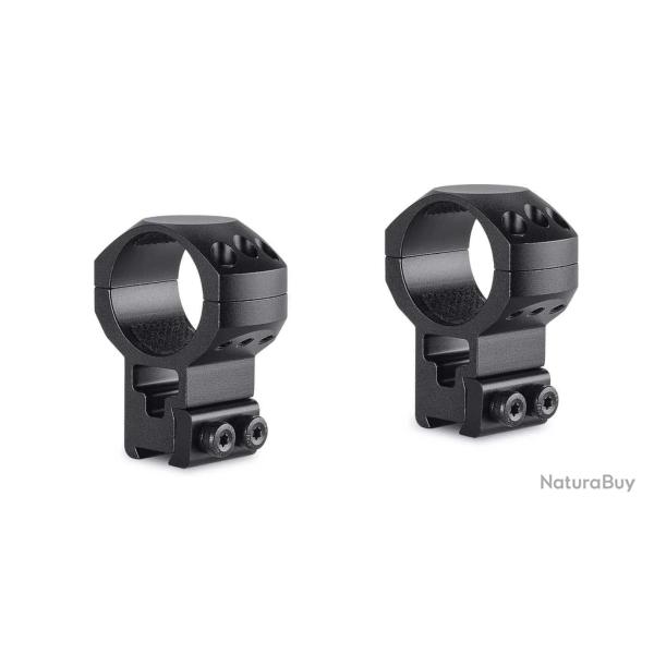 Colliers pour lunette Hawke Tactical 30 mm - Extra-haut - Rail de 9-11 mm