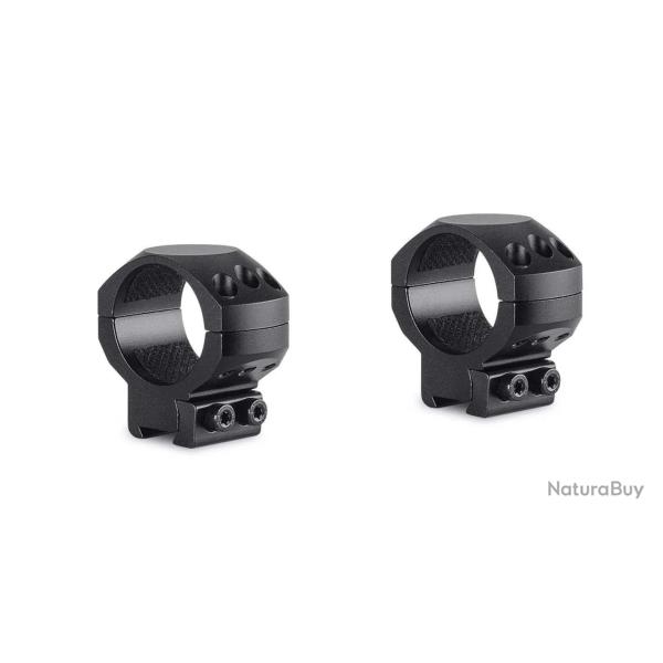 Colliers pour lunette Hawke Tactical 30 mm - Medium - Rail de 9-11 mm
