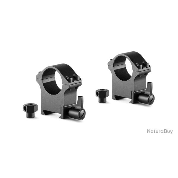 Colliers pour lunette Hawke Professional 25,4 mm - Haut - Weaver