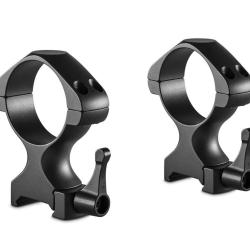 Colliers pour lunette Hawke pr&eacute;cision 34 mm - Haut - Weaver &agrave; levier