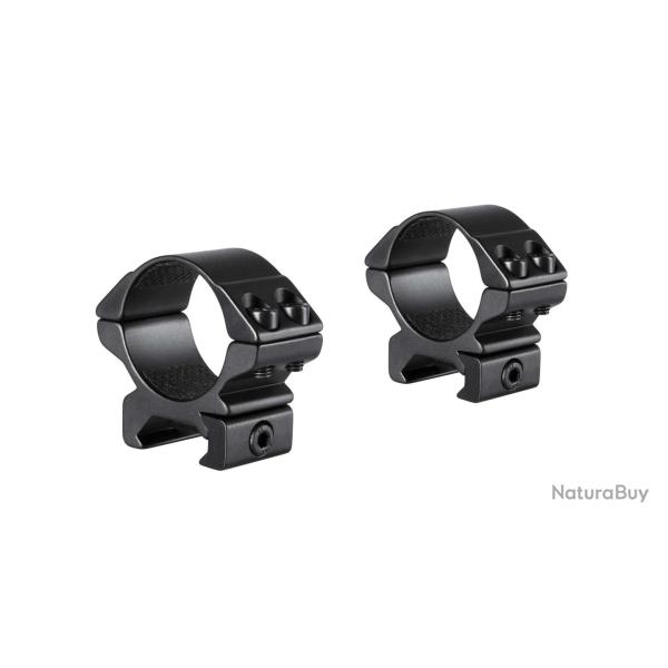 Colliers pour lunette Hawke Match 30 mm - Bas - Weaver