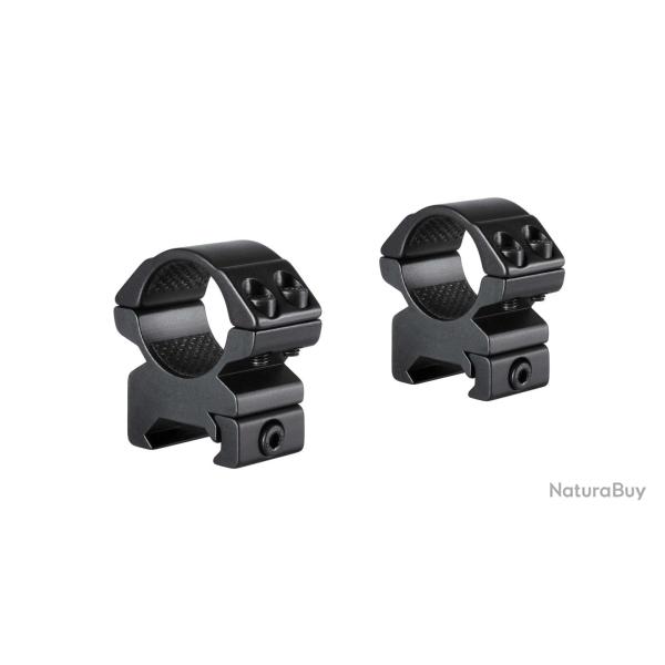 Colliers pour lunette Hawke Match 25,4 mm - Medium - Weaver