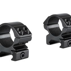 Colliers pour lunette Hawke Match 25,4 mm - Bas - Weaver