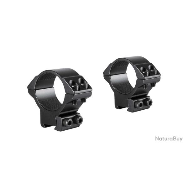Colliers pour lunette Hawke Match 30 mm - Medium - Rail de 9-11 mm