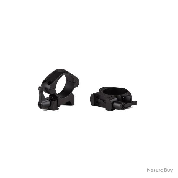 Colliers � levier pour lunette Konus 25,4 mm - Medium - Weaver