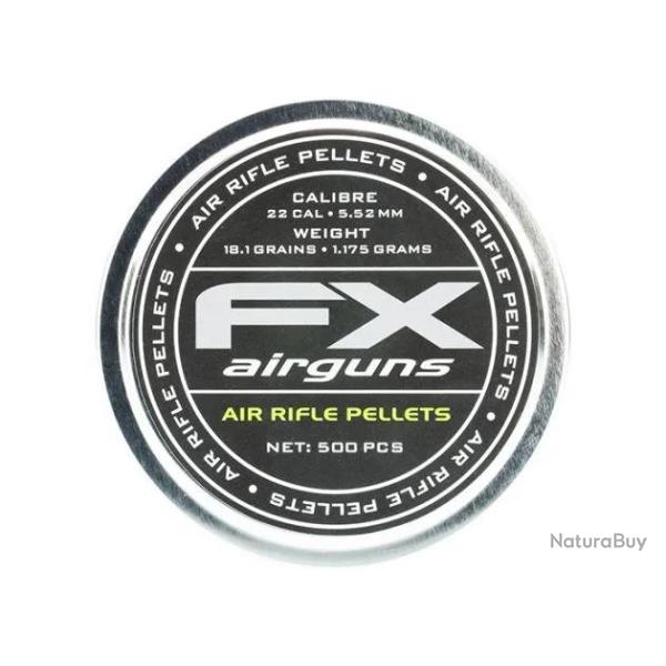 Plombs FX 5.52 mm 18.1 grain