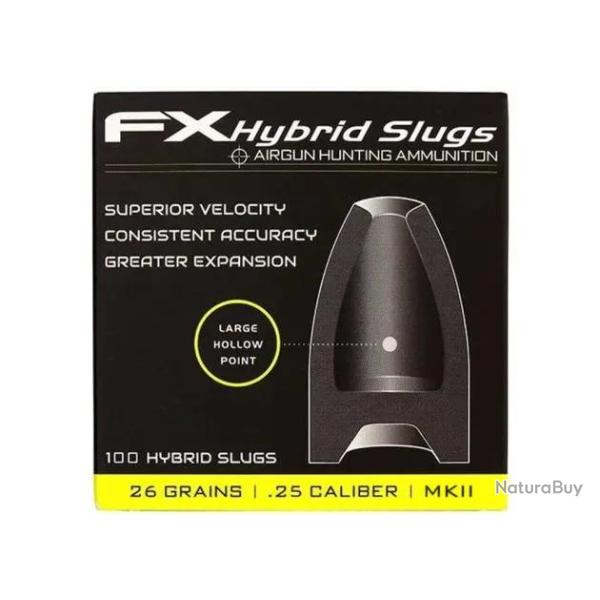 Slugs FX Hybrid MKII 6.35 mm 26.3 grain (.250)