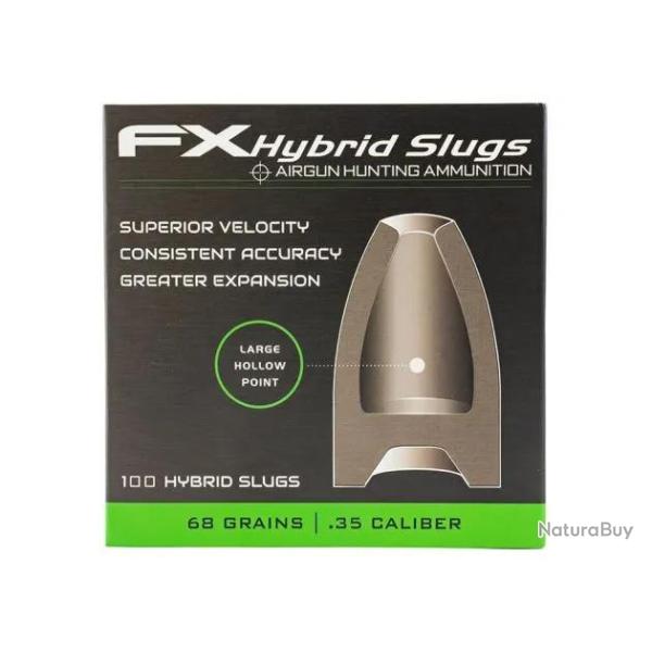 Slugs FX Hybrid 9 mm HP 68 grain (.357)