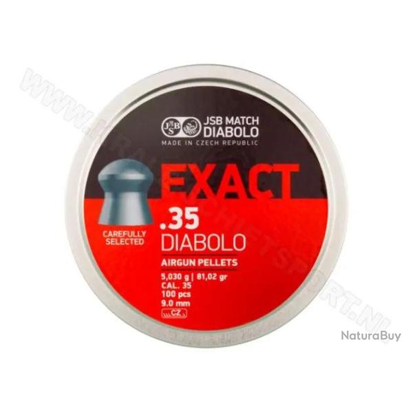 Plombs JSB Exact 9 mm 81.02 grain