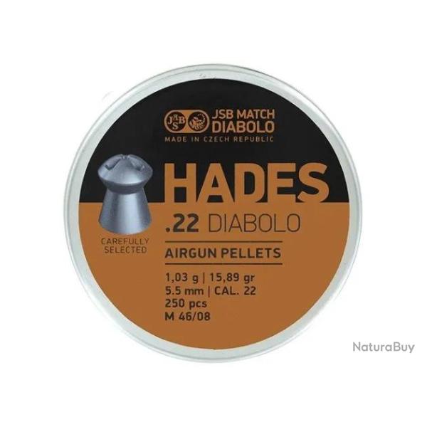 Plombs JSB Hades 5.5 mm 15.89 grain