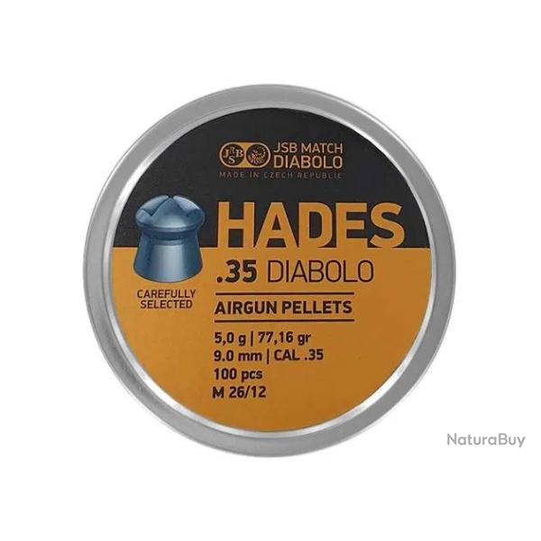 Plombs JSB Hades 9 mm 77.16 grain