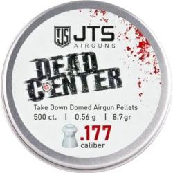 Plombs JTS Dead Center pr&eacute;cision Domed 4.5 mm 8.7 grains