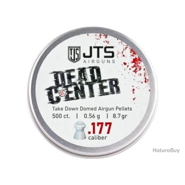 Plombs JTS Dead Center pr�cision Domed 4.5 mm 8.7 grains