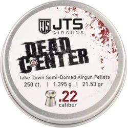 Plombs JTS Dead Center pr&eacute;cision 5.5 mm 21.53 grains
